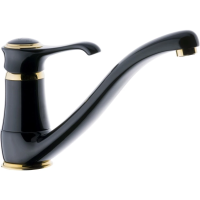 Смеситель для кухни Emmevi Tiffany 6095/NO золотой/черный