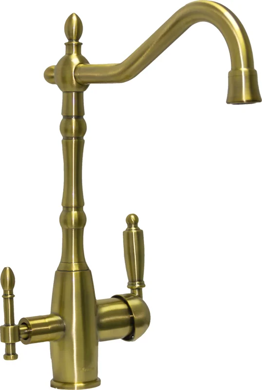 Смеситель для кухни Seaman Barcelone SSL-5387 antique gold
