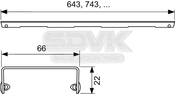 решетка tece tecedrainline "quadratum" 601550: прямая, нержавеющая сталь, 150 см, глянец