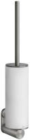 Ёршик для унитаза Gessi316 54719#239 напольный, белый, STEEL BRUSHED