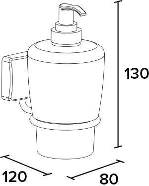 Дозатор для мыла Koin Nice NI506
