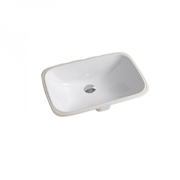 раковина встраиваемая 56 см artceram nettuno ntl001 01;00 56x38 см, белая