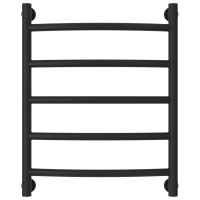 Полотенцесушитель водяной 600x500 черный матовый Сунержа Галант+ 31-0200-6050
