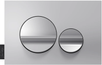 Кнопка для инсталяции Jacob Delafon, матовый и глянцевый цвет хром, E20859-CP-MTC (GM)