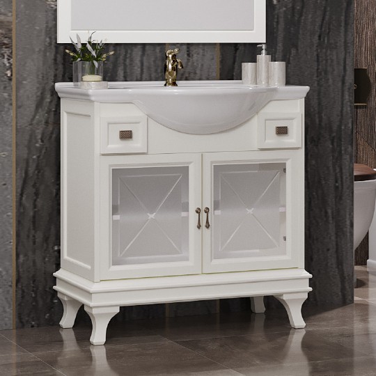 Тумба под раковину Opadiris Борджи 85 00-00003197 Слоновая кость