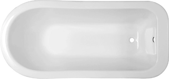 ванна из искусственного камня эстет царская 150x75 см фр-00001653