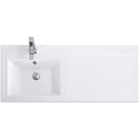 Раковина полувстраиваемая BelBagno 120 L BB1200/480-LV-MR-L Белая