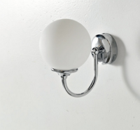 [СНЯТО] Светильник, Artceram, Victoria, матовое стекло, цвет держателя-хром