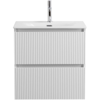 Тумба под раковину BelBagno Uno UNO-700-2C-SO-BO 70 см, подвесная, белый матовый