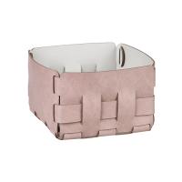 Корзинка Colombo Design Adj Mini Bottega BADJ1019-0702 19x19хh13 см, пепельная роза|устричный