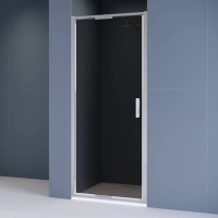 Душевая дверь в нишу RGW Stilvoll SV-05 80 см, профиль матовый хром, стекло тонированное