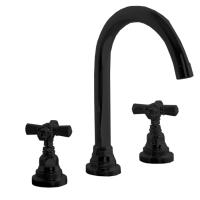 Nicolazzi Nicolazzi Agora Смеситель для раковины на 3 отв. излив 17.6см., цвет: черный матовый