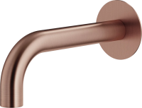 Излив Plumberia Selection Ixo SPT0060RS для ванны, брашированная медь