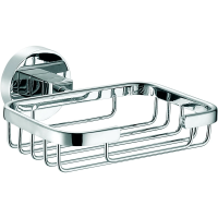 Мыльница Azario Nessy AZ-73109A настенная, хром