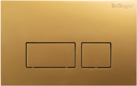 Кнопка смыва для инсталляции BelBagno BB043ORO.MAT для унитаза, пластик, цвет матовое золото