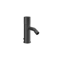 Смеситель Gessi Habito Intreccio 70107#706 для биде, на 1 отв#, с донным клапаном, цвет Black Metal PVD