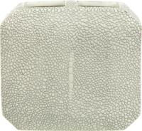 Стакан для зубных щёток Kassatex Shagreen ASG-TBH серый