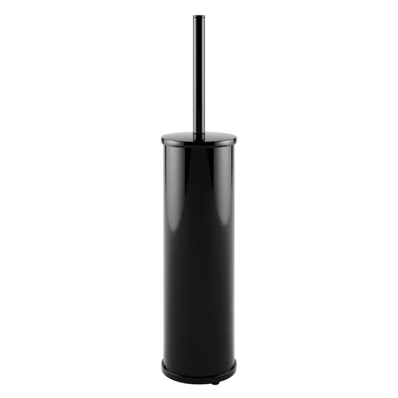 Ёршик для унитаза Wasserkraft Glan 1027PB polished black