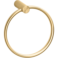Полотенцедержатель кольцо Bemeta Auria 171204060 светлое золото матовый