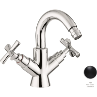 Смеситель Emmevi Spirit New 31054/NEO для биде, с донным клапаном, черный матовый