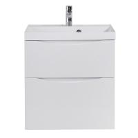 Тумба под раковину BelBagno Marino 90 MARINO-H60-900-2C-SO-BL-P подвесная Bianco Lucido