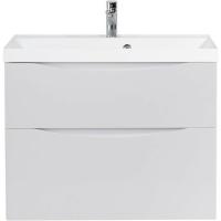 Тумба под раковину BelBagno Marino 80 MARINO-H60-800-2C-SO-BL-P подвесная Bianco Lucido