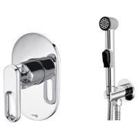 Гигиенический душ со смесителем WasserKRAFT Kammel A111856 цвет хром