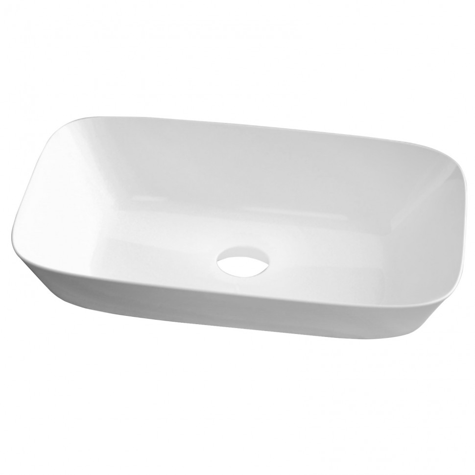 Накладная раковина в ванную 70 см Azzurra Prua PRLN07040000BI/(PRU70/IN bi)*0