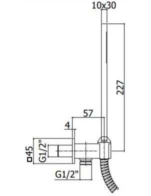 душевой гарнитур cezares czr defa4 bio