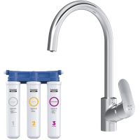 Смеситель для кухни AM.PM Like F8007S00 с фильтром