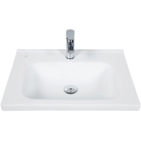 Раковина полувстраиваемая Creavit Ideal 60 ID060-00CB00E-0000, белая