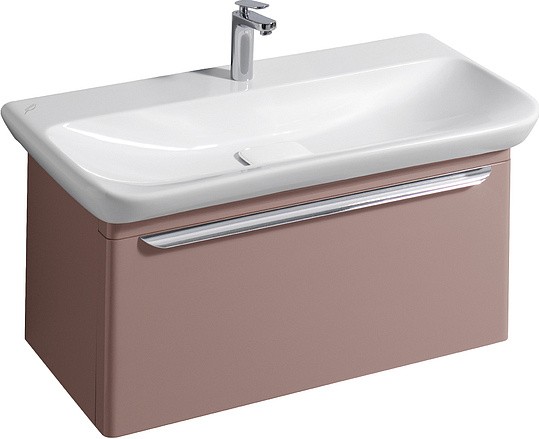 раковина полувстраиваемая keramag myday 12540 100 см