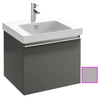 Тумба серый титан глянец 57 см Jacob Delafon Odeon Up EB877-N21