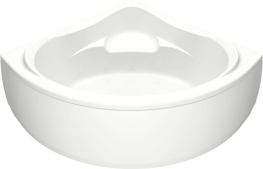 акриловая ванна bas мега в 00024 160x160 без гидромассажа