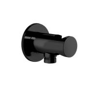 Шланговое подключение Gessi Anello 63461#299 цвет чёрный матовый