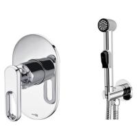 Гигиенический душ со смесителем WasserKRAFT Kammel A111857 цвет хром