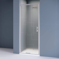 Душевая дверь в нишу RGW Stilvoll SV-05 80 см, профиль матовый хром, стекло smart line matt