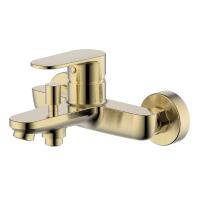 Смеситель для ванны Aquatek Ника AQ1840BG цвет Золото шлифованное