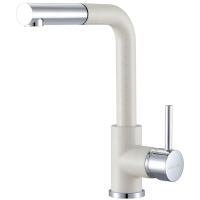 Смеситель для кухни Paulmark Kassel Ka214311-331 Белый Хром