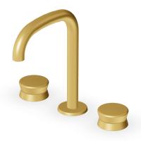 Смеситель для раковины Zucchetti Sablier 
 ZSL5342.XSP41 цвет-matt gold PVD