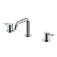 Смеситель Nemo Round NM-2317CR для раковины, 3 отв., с донным клапаном, цвет хром