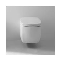 Унитаз подвесной Agape 750 ACER0750WRRSZ, с крышкой-сиденьем с механизмом Soft close, цвет: белый глянцевый