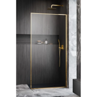 Душевая перегородка Radaway Modo F SL Gold II 50 Right 10419054-09-01R профиль золото, стеклой, стекло прозрачное