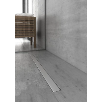 Душевой лоток Berges B1 Keramik 600 091017 с решеткой хром глянец