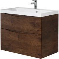 Тумба под раковину BelBagno Marino 90 MARINO-H60-900-2C-SO-RW-P подвесная Rovere Moro