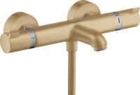Термостат для ванны Hansgrohe Ecostat Comfort 13114140, шлифованная бронза