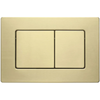 Кнопка смыва для инсталляции Veconi Flush V8 для унитаза, пластик, цвет золото брашинг