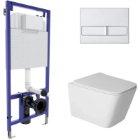 Комплект подвесной унитаз Berges Sigma + система инсталляции Berges Novum L2 043398