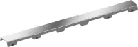 Решетка TECE TECEdrainline "steel II" 601582: прямая, нержавеющая сталь, 150 см, глянец