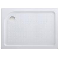 Душевой поддон 100x80 см BelBagno Tray TRAY-BB-AH-100/80-15-W-L с антискользящим покрытием, цвет белый